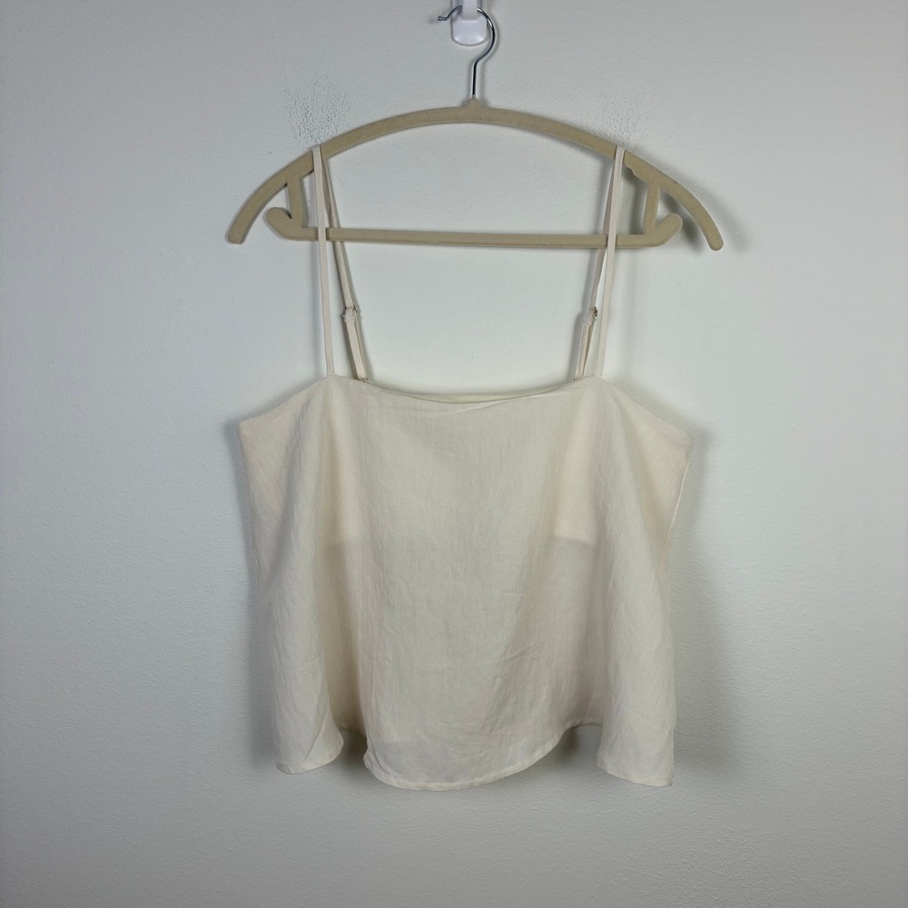 Z Supply Havana Tank‎ Sandstone Sleeveless Cami Top Adjustable Strap Women's L - Picture 2 of 8